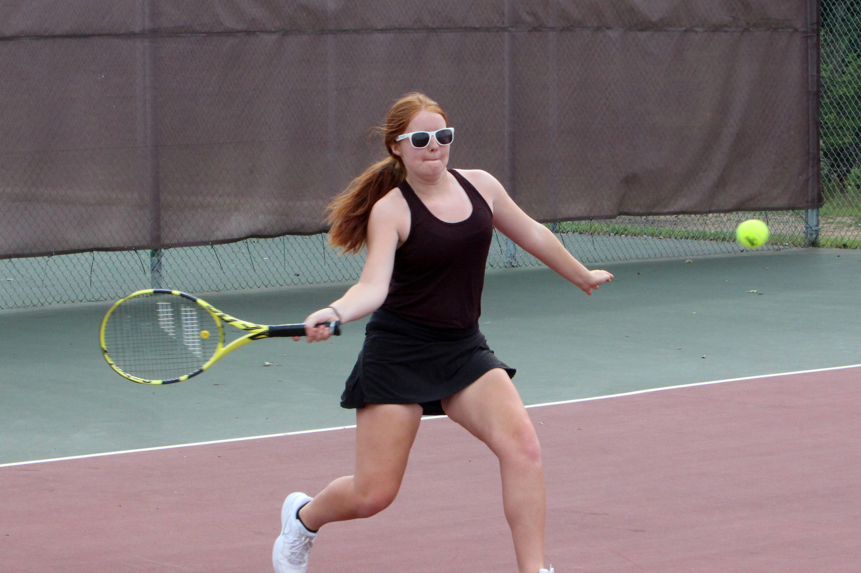 Chippewa Falls at Menomonie girls tennis 9-3-19